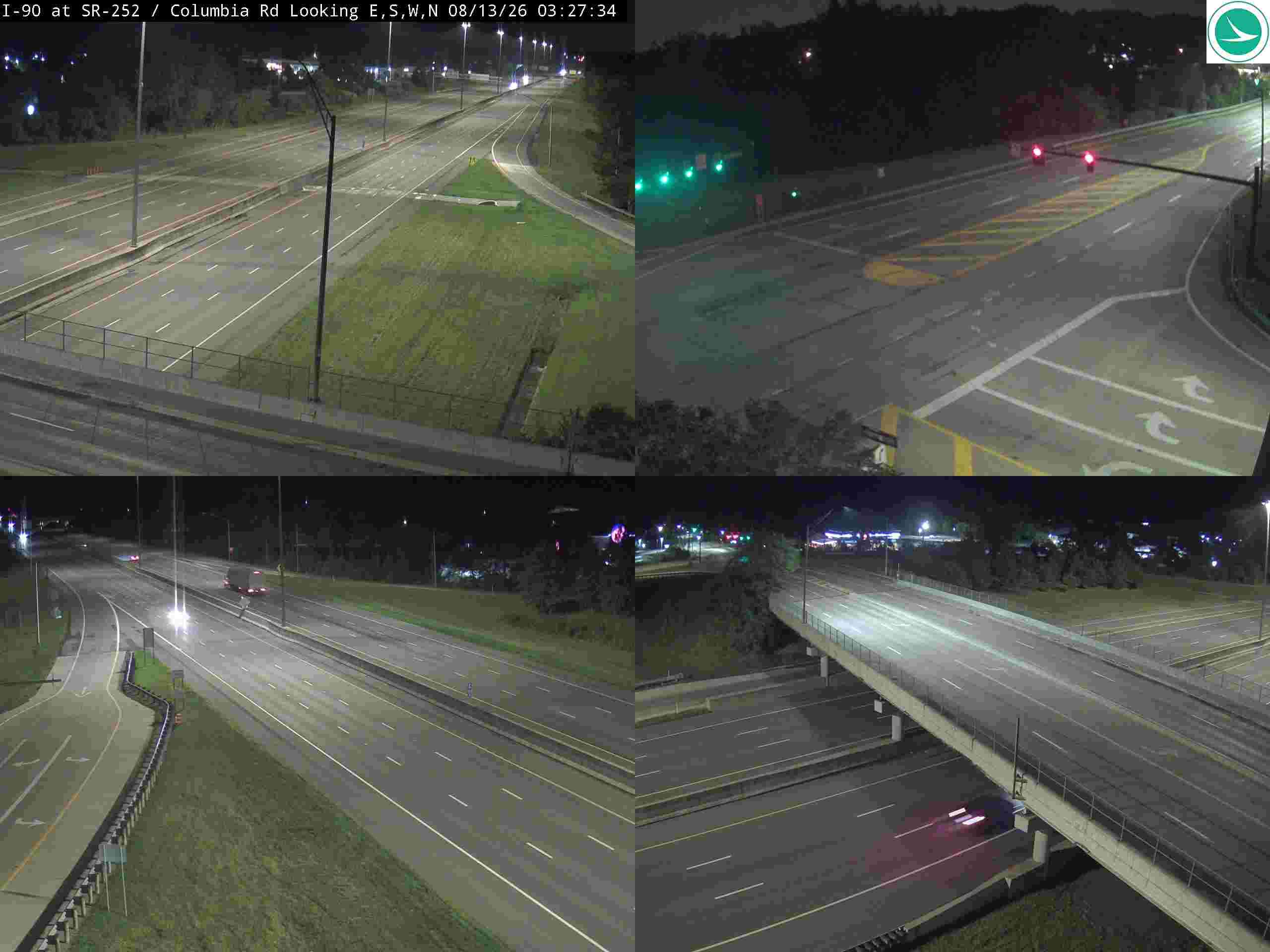 I-90 at SR-252 / Columbia Rd