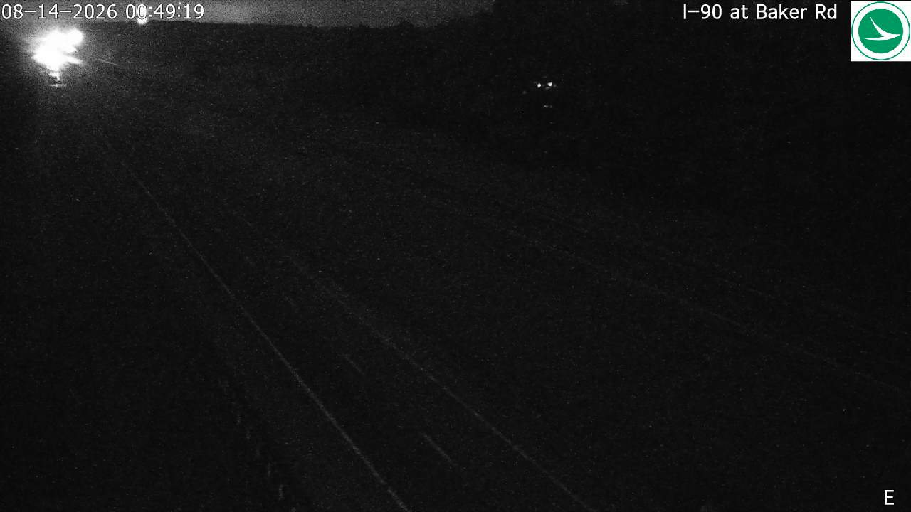 I-90 at Baker Rd