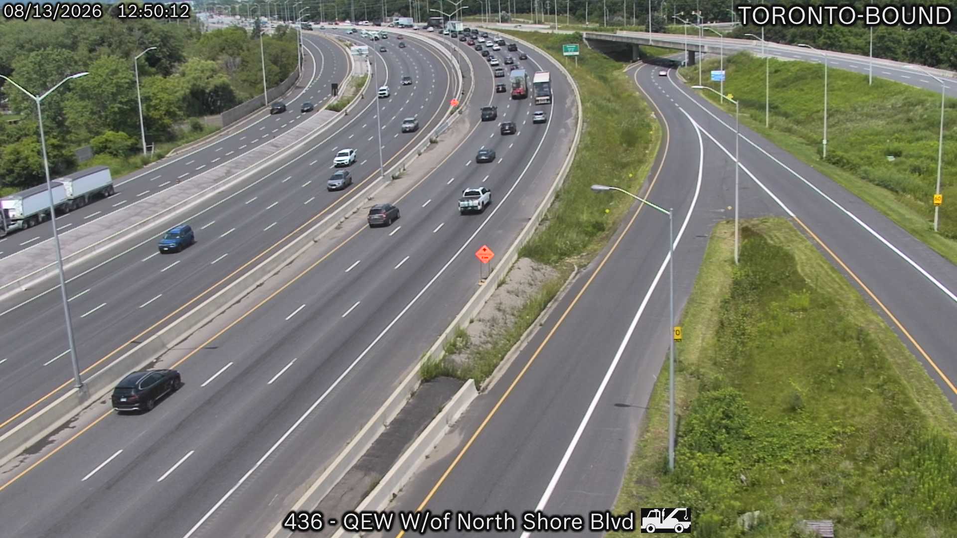 QEW Ramp to Northshore Boulevard