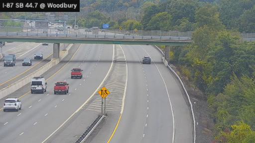 I-87 MP 044.70 SB at Woodbury Toll Gantry