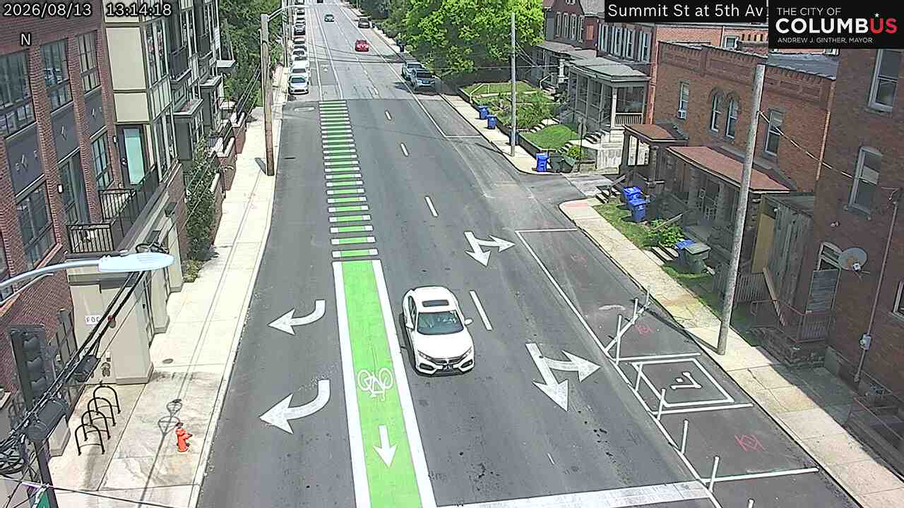 (City of Columbus) Fifth Ave at Summit St