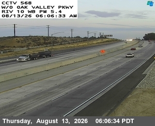 I-10 : (568) W/O Oak Valley Pkway