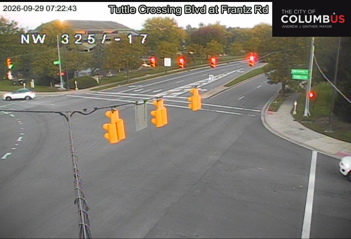 (City of Columbus) Tuttle Crossing Blvd at Frantz Rd