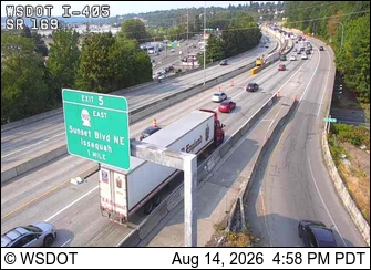 I-405 at MP 4.1: SR 169 Interchange