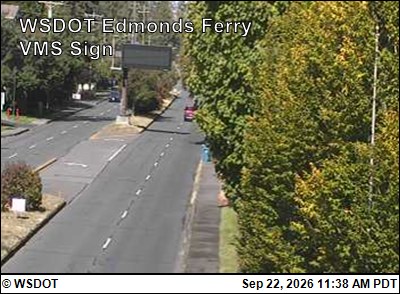 WSF Edmonds VMS Sign