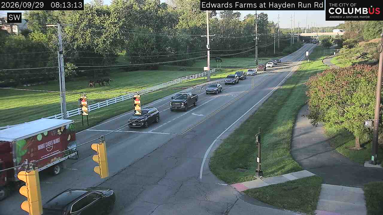 (City of Columbus) Hayden Run Rd at Edwards Farm Rd