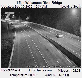 I-5 at Willamette River Bridge
