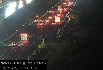 I-87 at Exit 7 - NY 7