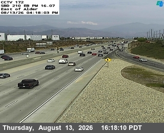 I-210 : (172) 0.1 Miles East of Alder