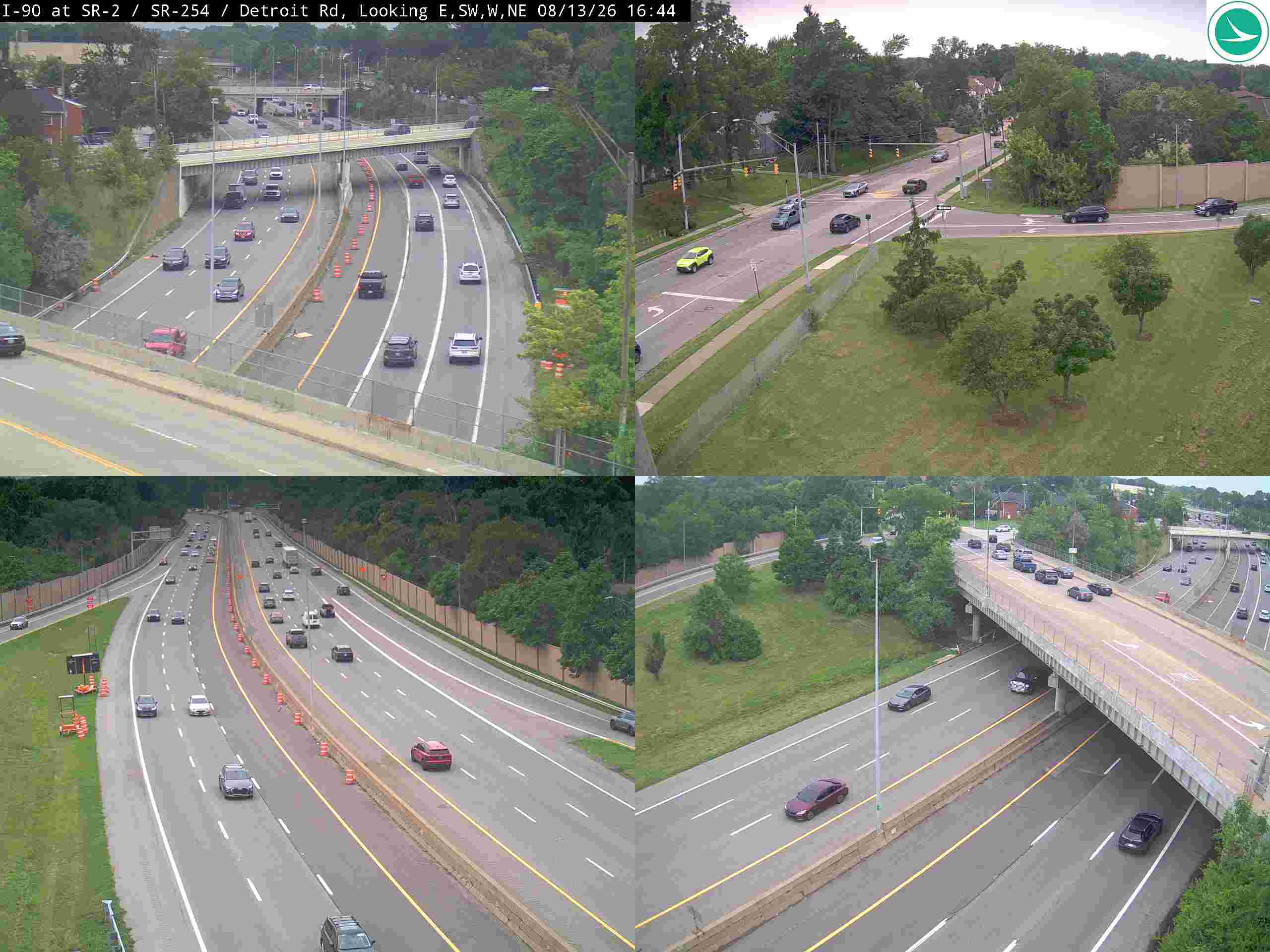 I-90 at SR-2 / SR-254 / Detroit Rd