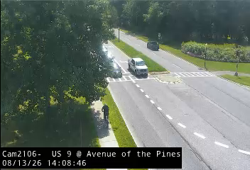 US 9 at Avenue of the Pines