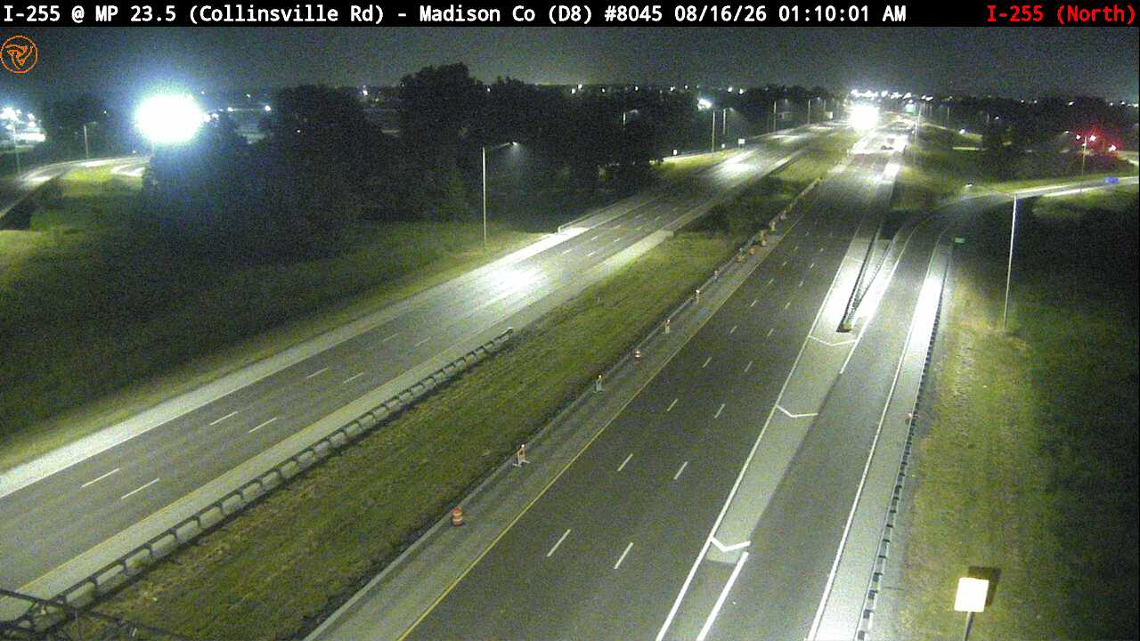 I-255 at Milepost 23.5 (Collinsville Rd.) (#8045)