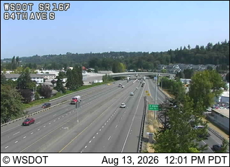 SR 167 at MP 21.3: 84th Ave S