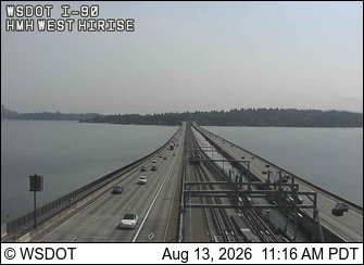 I-90 at MP 4.4: West Highrise