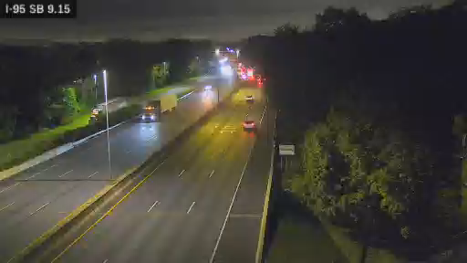 I-95 MP 009.15 SB at Interchange 18A (Fenimore Road)