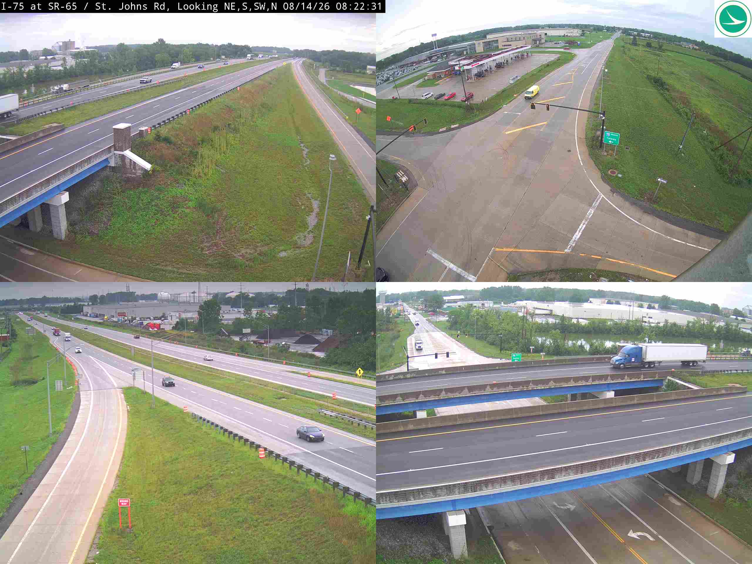 I-75 at SR-65 / St. Johns Rd