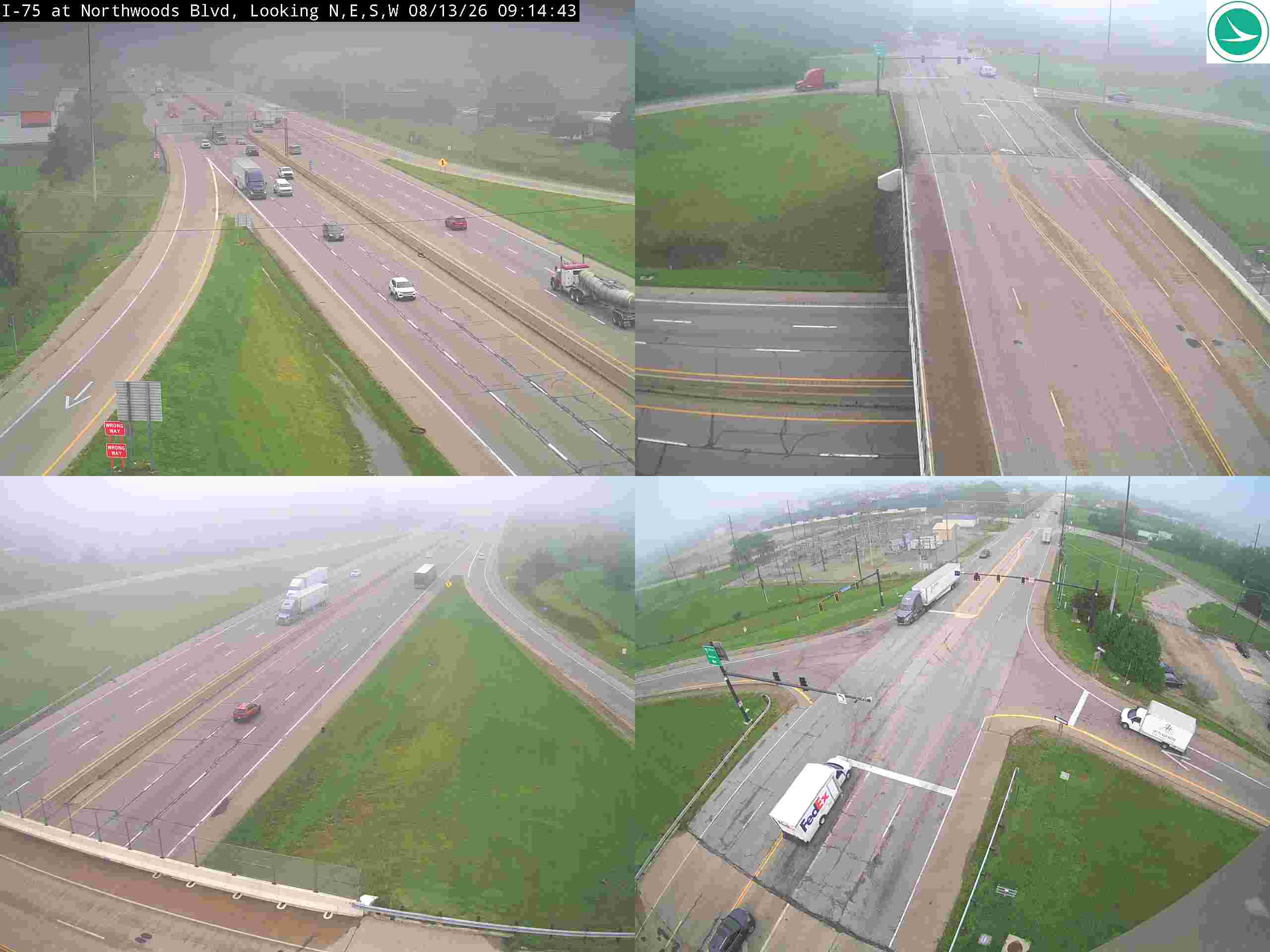 I-75 at Northwoods Blvd