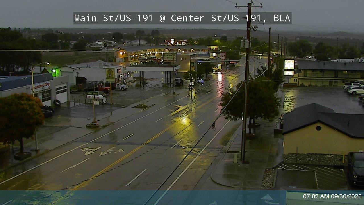 Main St / US-191 @ Center St / US-191, BLA