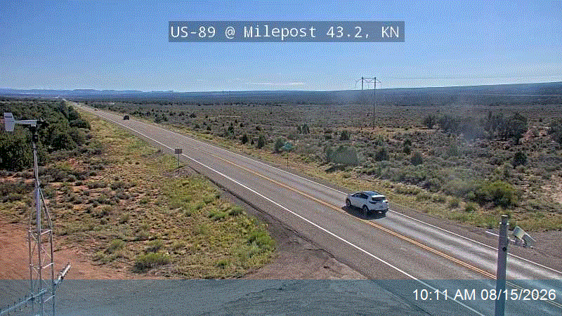 US-89 @ Milepost 43.2, KN                                                                           
