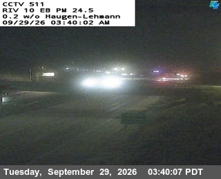 I-10 - I-10 : (511) 0.2 mi e/o Haugen-Lehmann - East
