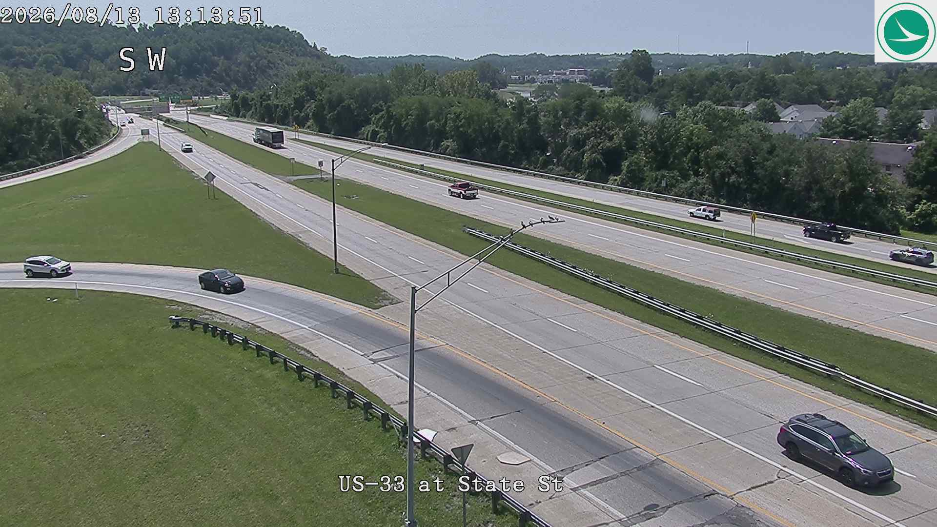 US-33 at E State Rd