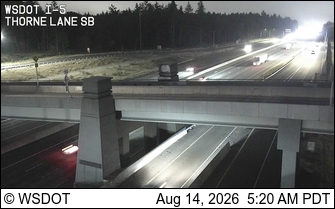 I-5 at MP 123.4: Thorne Lane SB