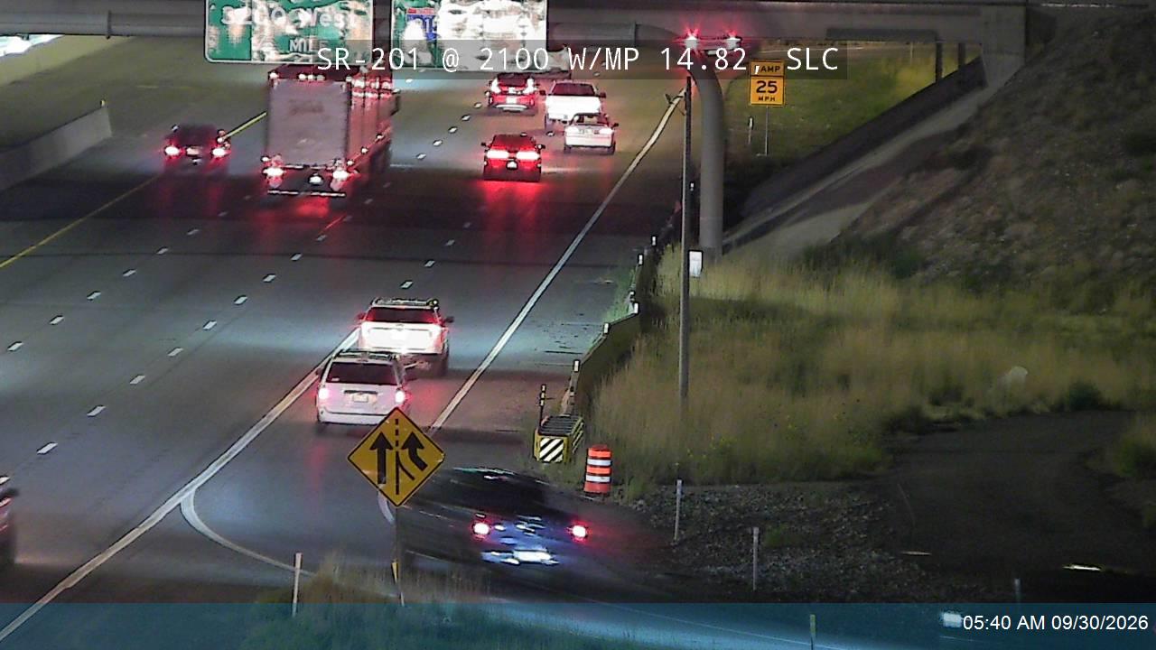SR-201 @ 2100 W / MP 14.82, SLC