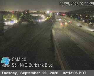 I-5 - I-5 : (40) North of Burbank Blvd - South