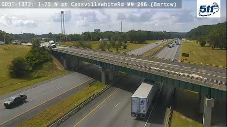 GDOT-1373: I-75 N at CassvilleWhiteRd MM 296.2 (Bartow)