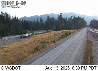 I-90 at MP 25.65: SR 18 Interchange