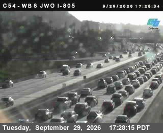 I-8 - (C 054) I-8 : Just West Of I-805 - West