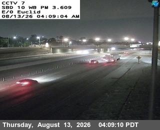 I-10 : (07) East of Euclid