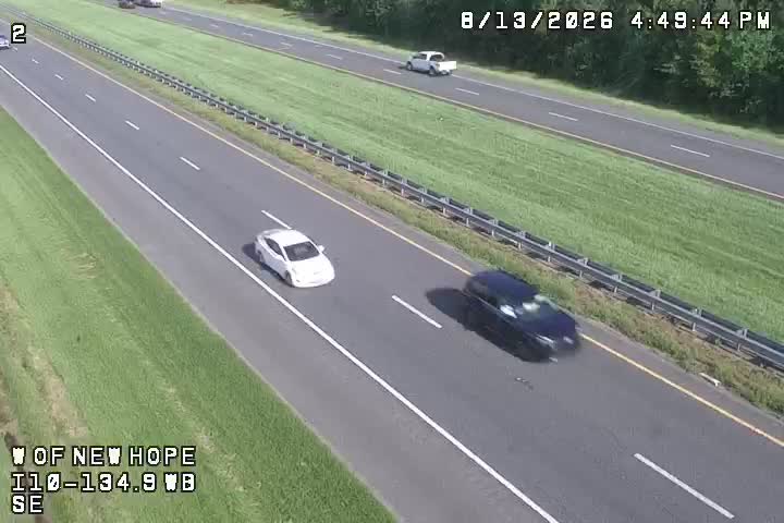 I10-MM 134.9WB-W of New Hope