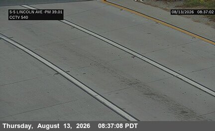 I-5 : (540) SB Lincoln Ave
