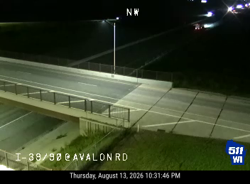 I-39/90  - I-39/90 at Avalon Rd