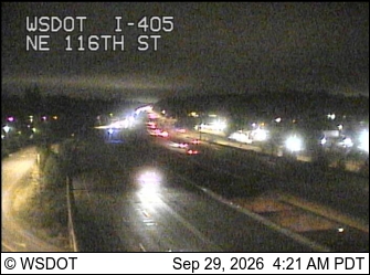 I-405 at MP 19.8: NE 116th St