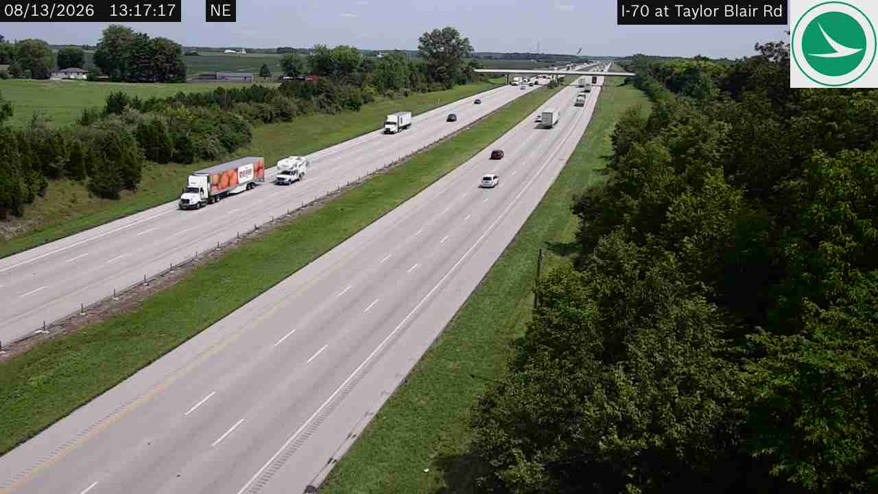 I-70 at Taylor Blair Rd