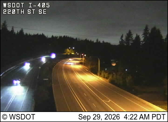 I-405 at MP 27: 220th St SE