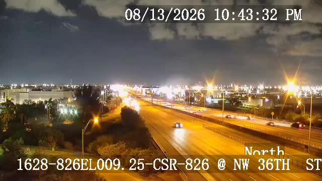 SR-826 @ NW 36TH  ST