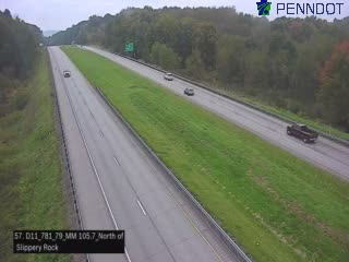 I-79 @ MM 105.7 (NORTH OF SLIPPERY ROCK)