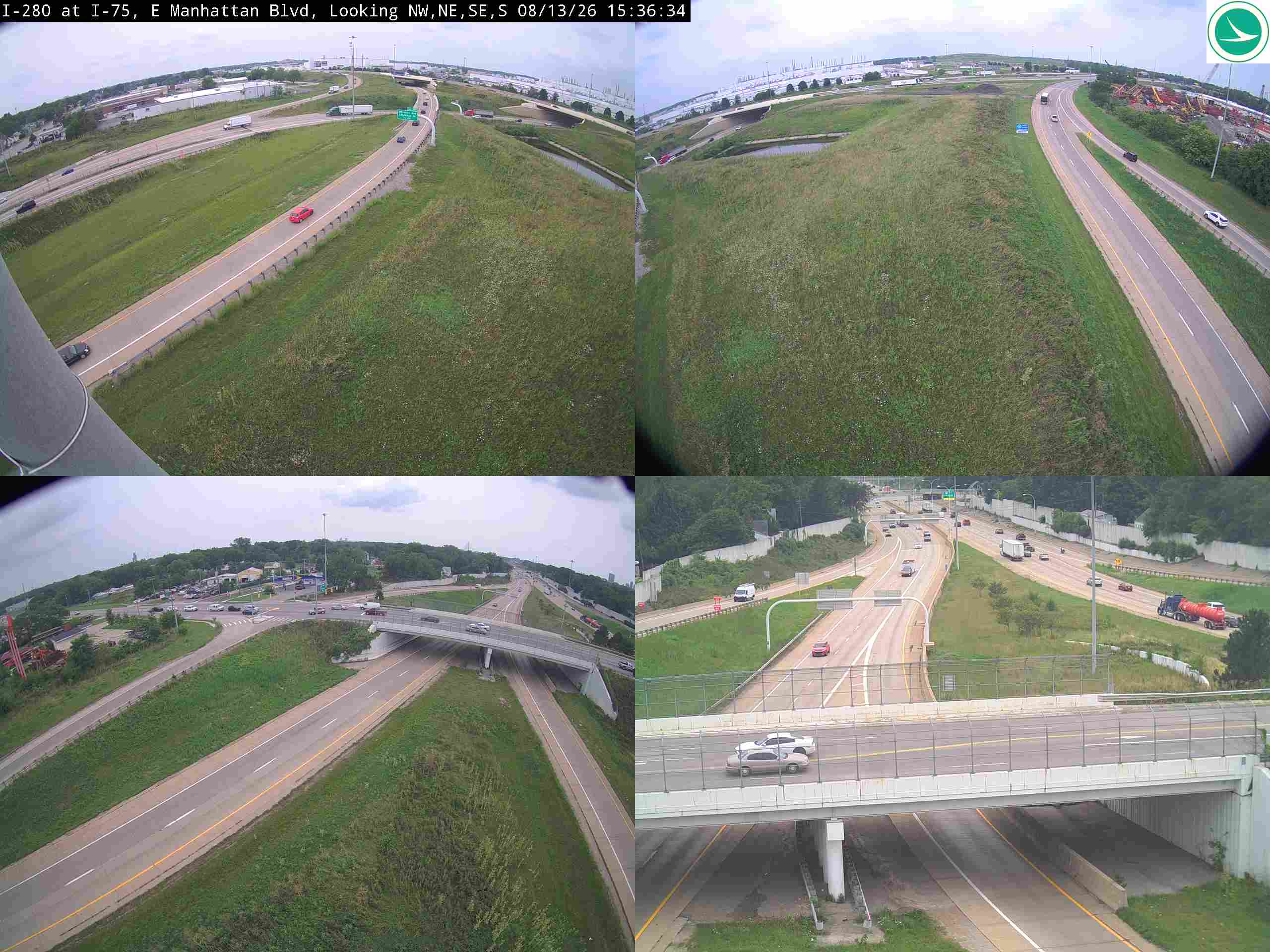 I-280 at I-75, E Manhattan Blvd
