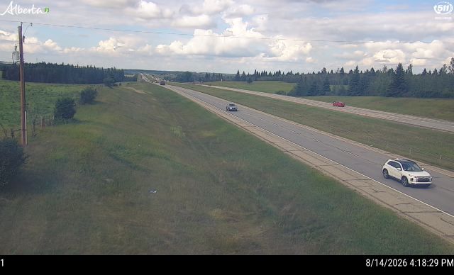 West side of HWY