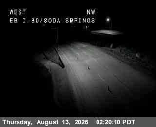 Hwy 80 at Soda Springs EB