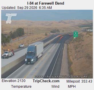 I-84 at Farewell Bend