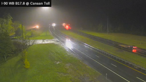 I-90 MP 017.80 WB Berkshire Connector at Canaan Toll Gantry