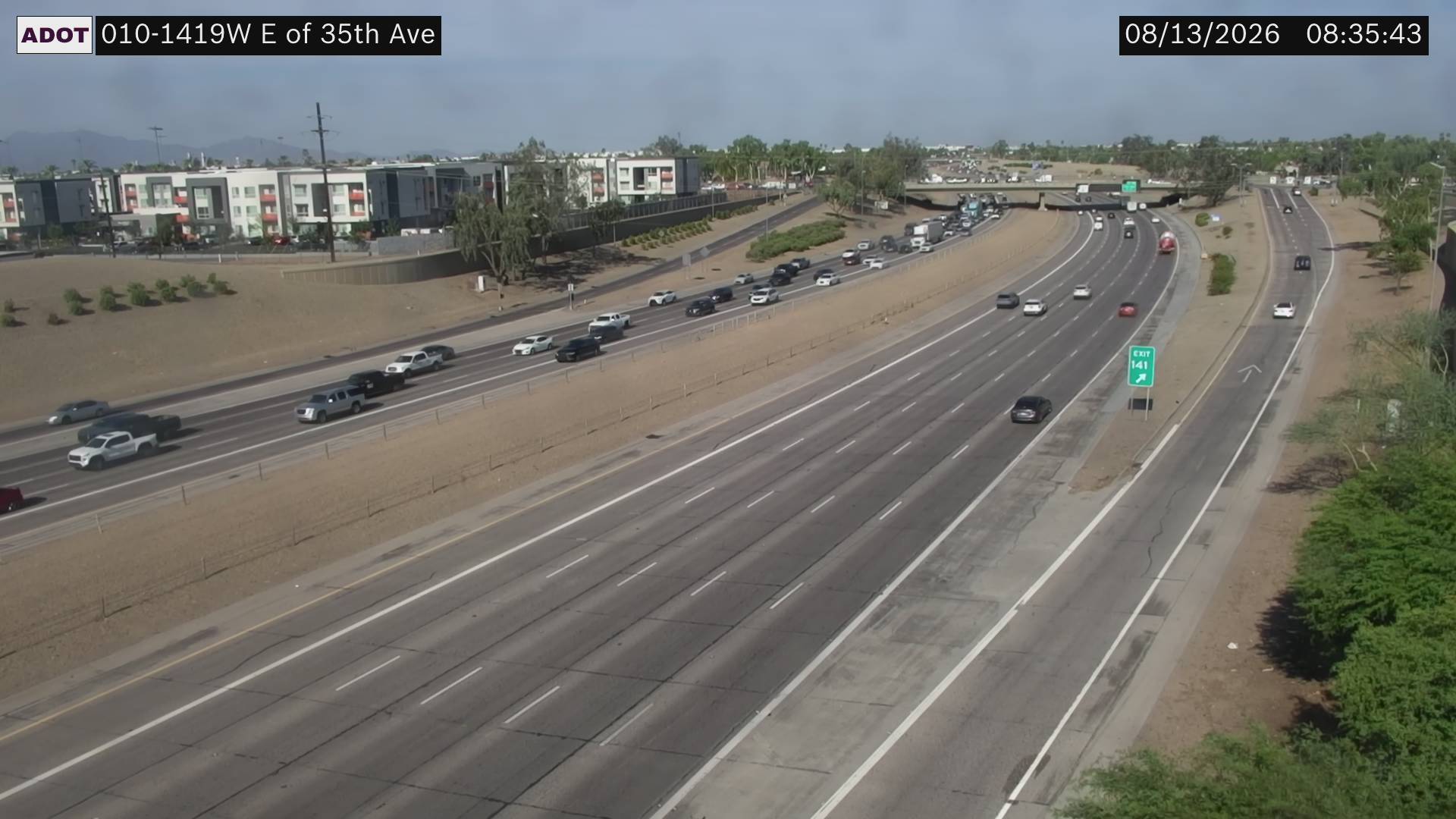 I-10 - I-10 @E of 35th Ave