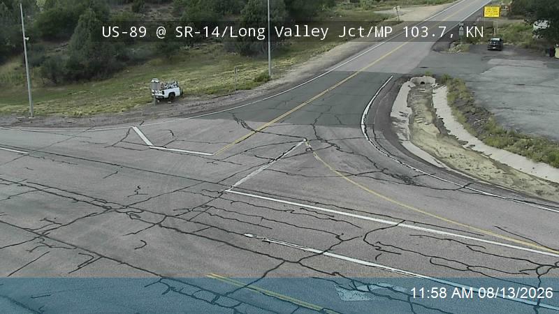US-89 @ SR-14 / Long Valley Jct / MP 103.7, KN                                                      