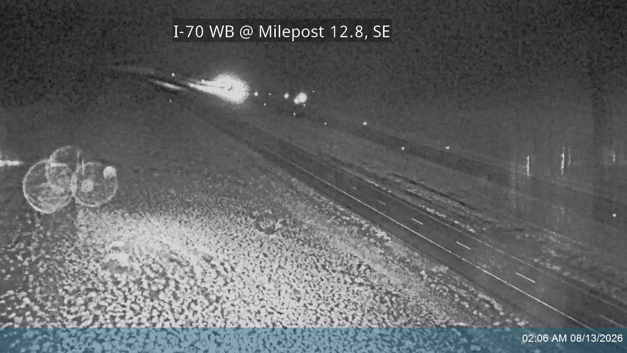 I-70 WB @ Milepost 12.8, SE                                                                         