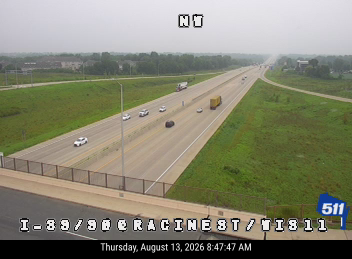 I-39/90  - I-39/90 at Racine St/WIS 11