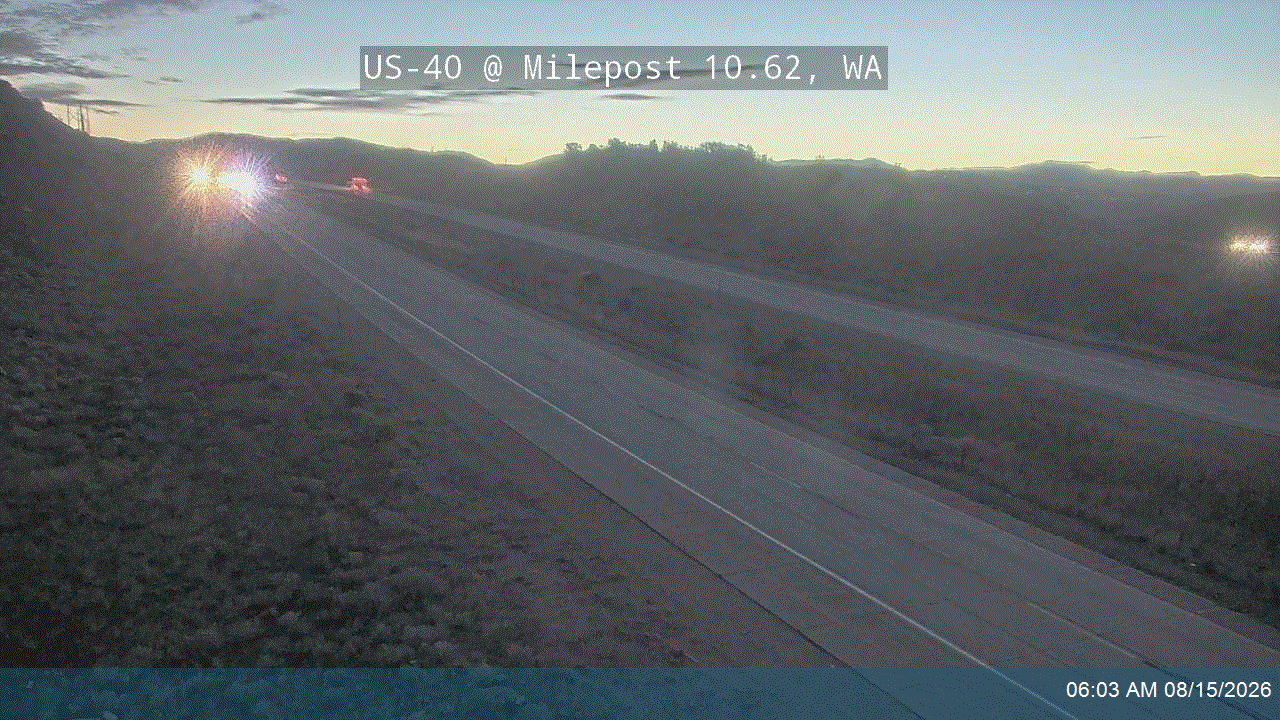 US-40 @ Milepost 10.62, WA                                                                          